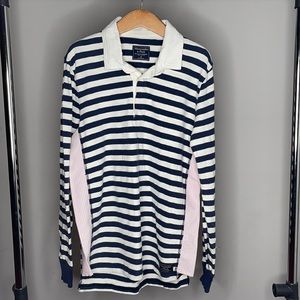 Abercrombie & Fitch, Medium, Navy Stripe